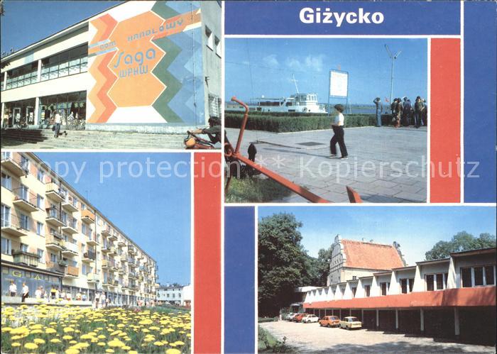 Loetzen Masuren Gizycko Hotel Zamek Dom Handlowy Saga
