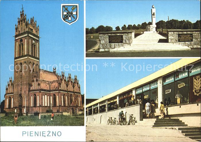 Pieniezno Wappen Kathedrale Denkmal