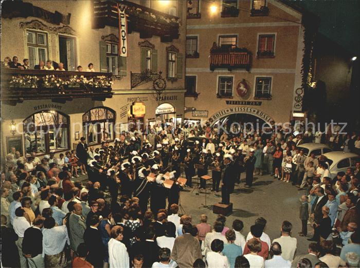 Sankt Wolfgang-Kienberg Platzkonzert der Buergermusik