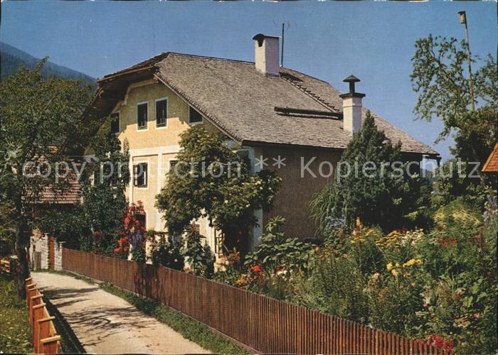 Wagrain Salzburg Heimstaette des Dichters Waggerl