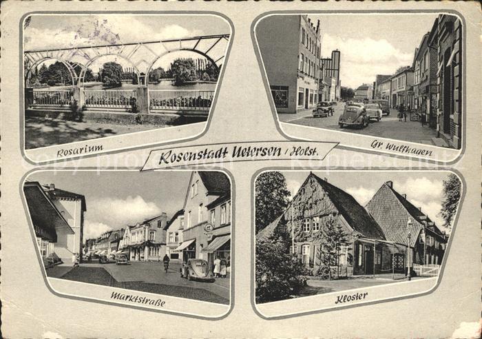 Uetersen Rosarium Kloster Marktstrasse