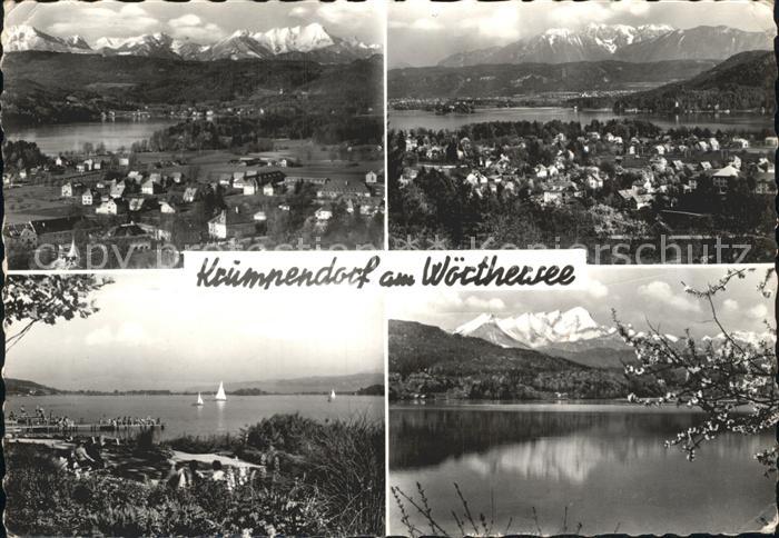 Krumpendorf Woerther See Stadtansicht