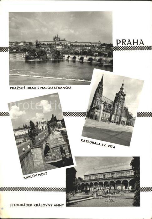 Praha Prahy Prague Karluev Most Katedràla Sv. Vita