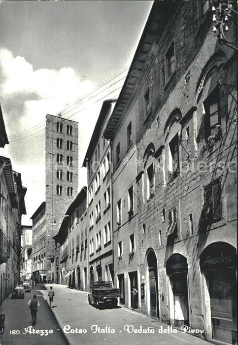 Arezzo Veduta della Pieve