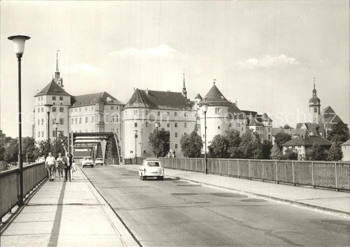 Torgau Schloss Hartenfels Elbbruecke