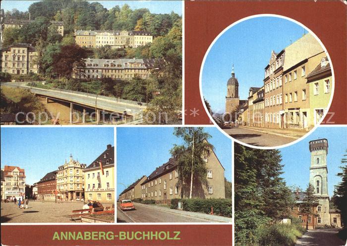 Annaberg-Buchholz Erzgebirge Markt Poehlberg Friedrich- Engels- Strasse