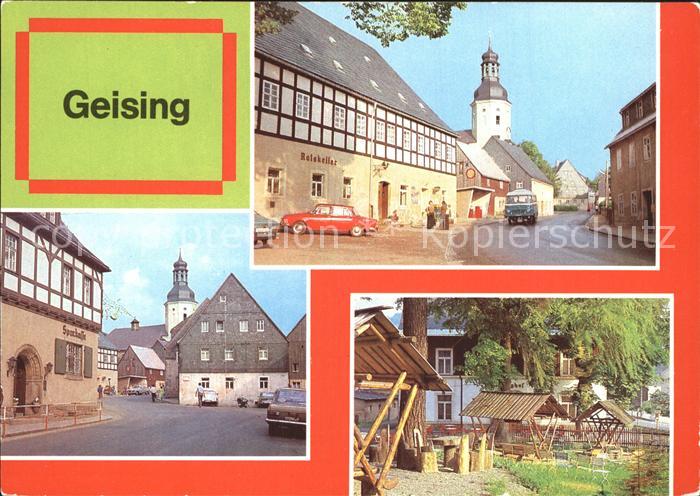 Geising Erzgebirge Hauptstrasse Geisinghof