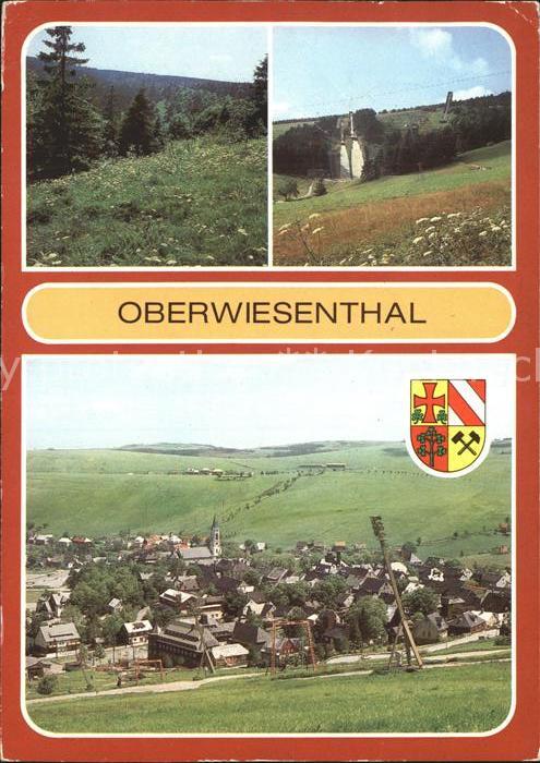 Oberwiesenthal Erzgebirge Baerwurzwiesen Sprungschanze