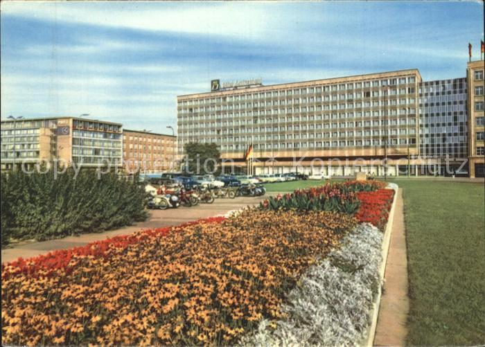 LEIPZIG Sachsen Karl- Marx- Platz Post Hotel Deutschland