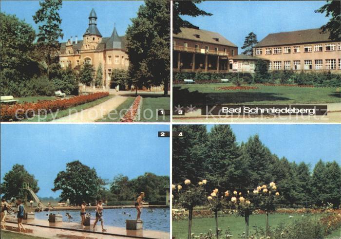 Bad Schmiedeberg Kurhaus Eisenmoorbad Freibad Sonnenpark