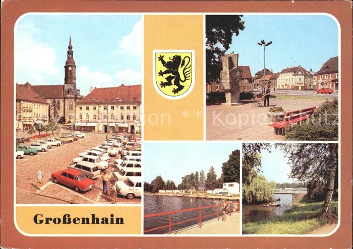 Grossenhain Sachsen Karl- Marx- Platz Leninplatz Monument Freibad