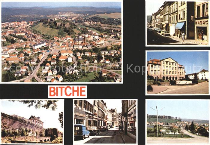 Bitche Moselle Stadtansicht