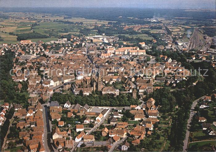 Wissembourg Fliegeraufnahme