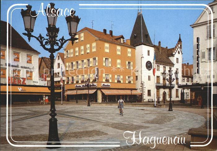 Haguenau Bas Rhin Zone Pietonne Musee Alsacien