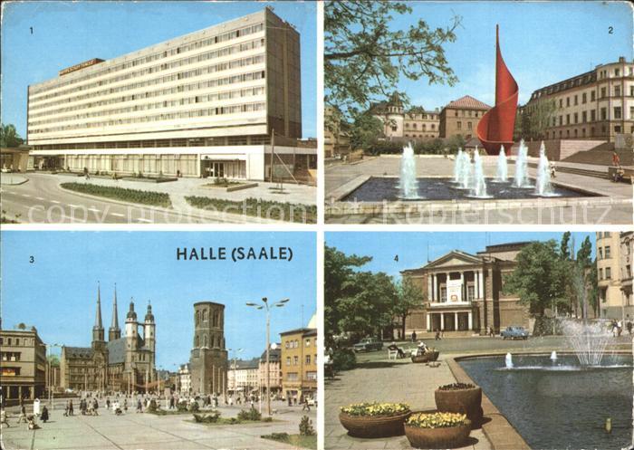 Halle Saale Markt Theater des Friedens Hansering