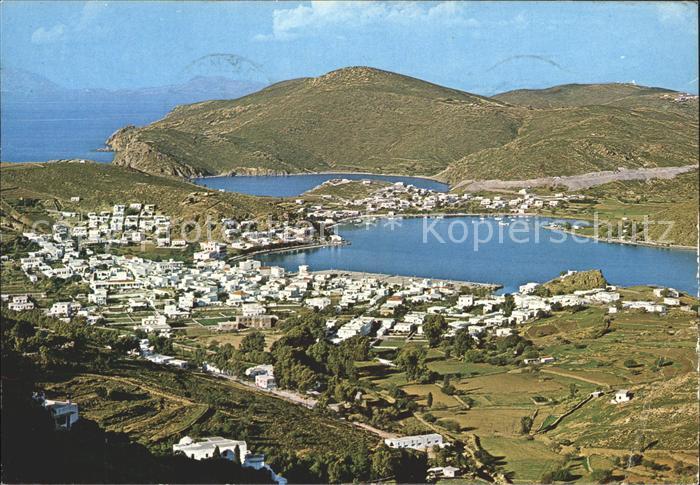 Patmos Sporaden Dodekanes Fliegeraufnahme