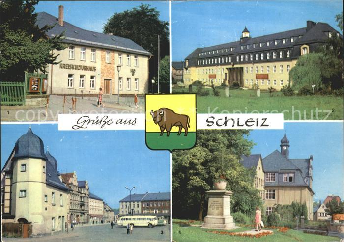 Schleiz Neumarkt Ehrenmal Kreiskulturhaus