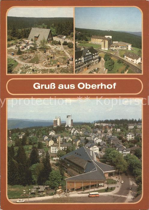 Oberhof Thueringen Rennsteiggarten FDGB- Erholungsheim Fritz Weineck