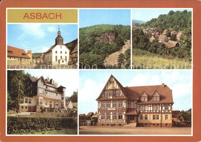 Asbach Schmalkalden Breitenstein Erholungsheim Hachelstein Polytechnische Obersc