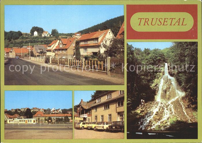 Trusetal Eisensteinstrasse HO- Gaststaette Wasserfall
