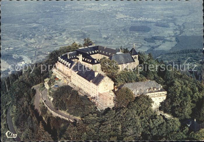 Mont-Ste-Odile Mont-Sainte-Odile Monastère Fliegeraufnahme