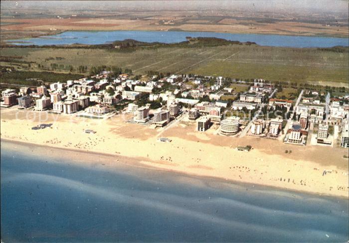 Lido di Bibione Fliegeraufnahme Strand