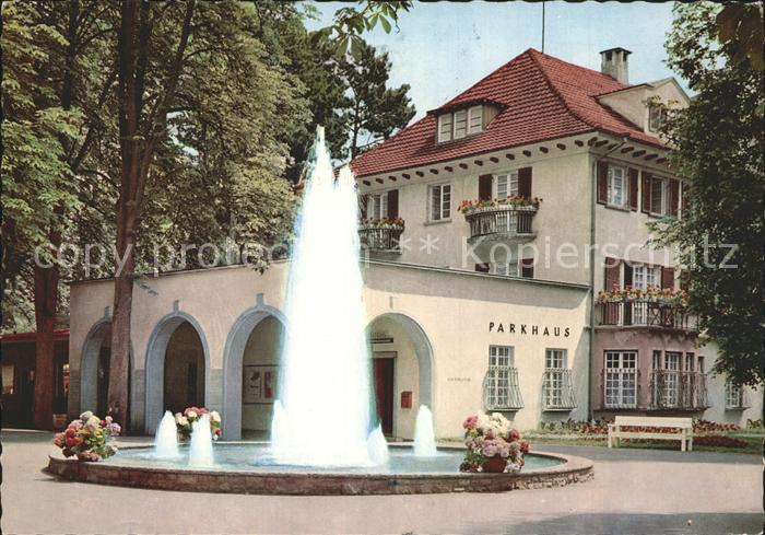 Bad Mergentheim Springbrunnen Kurpark