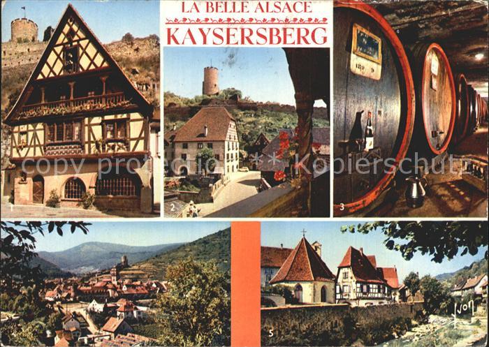Kaysersberg Haut Rhin Le Musee Donjon Une Cave Bords de la Weiss