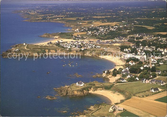 Clohars-Carnoet Strand Porguerrec Porgastel Fliegeraufnahme