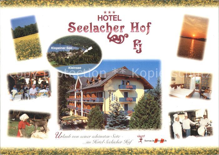 St Kanzian Klopeiner See Hotel Seelacher Hof
