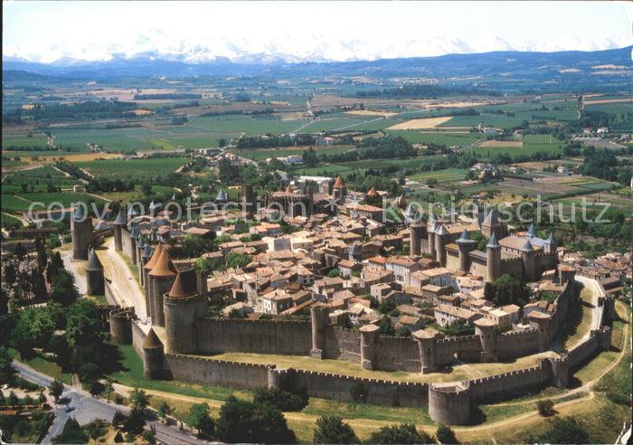 Carcassonne Fliegeraufnahme