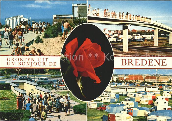 Bredene Campingplatz Bruecke