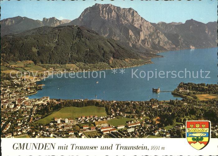 Gmunden Salzkammergut Traunsee Traunstein