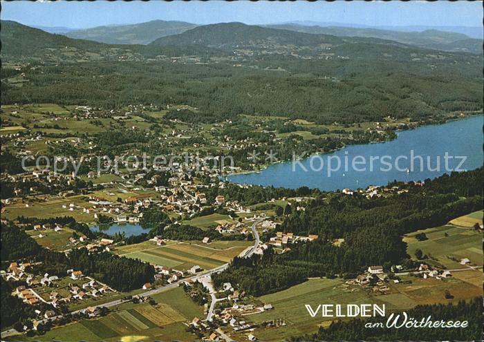 Velden Woerthersee Fliegeraufnahme