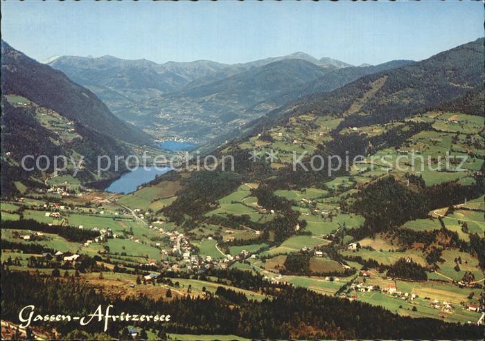 Gassen Afritz Afritzersee Millstaetter Alpen