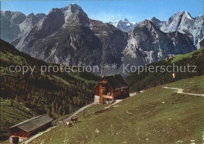 Karwendel Plumsjoch- Huette Gamsjoch Falkengruppe