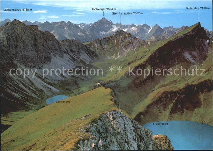 Traualpsee Landsbergerhuette Lachenspitze Steinkarspitze