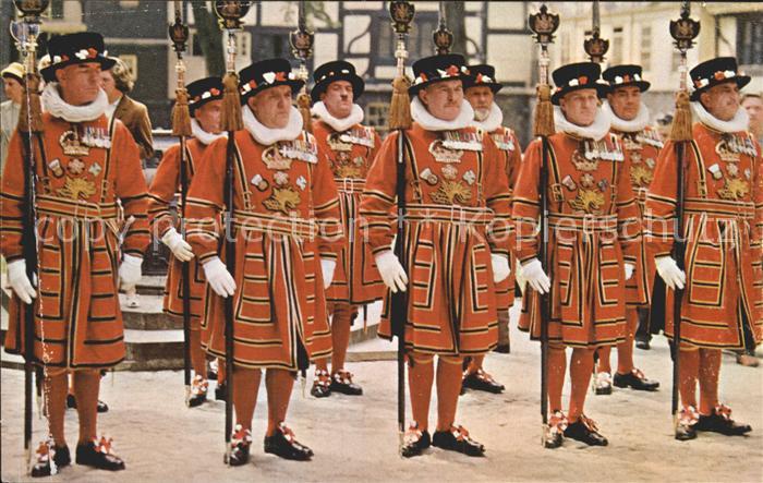 Leibgarde Wache Yeomen Warders Tower of London