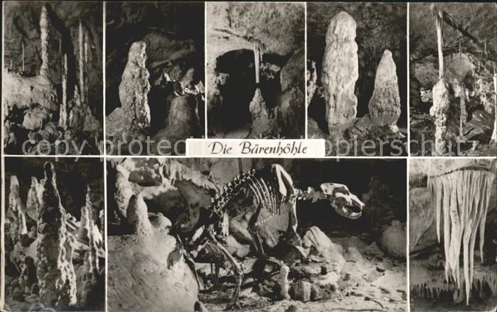 Hoehlen Caves Grottes Bärenhöhle Karlshöhle Erpfingen