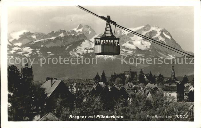 Seilbahn Pfaenderbahn Bregenz Foto-Risch-Lau-Nr. 10203