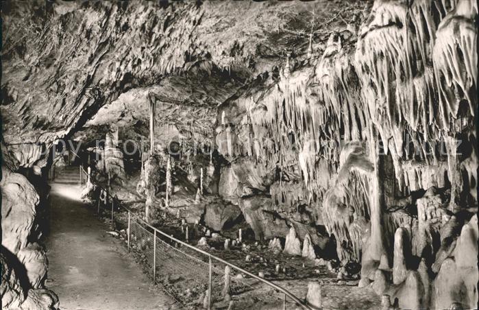 Hoehlen Caves Grottes Bärenhöhle-Karlshöhle Erpfingen