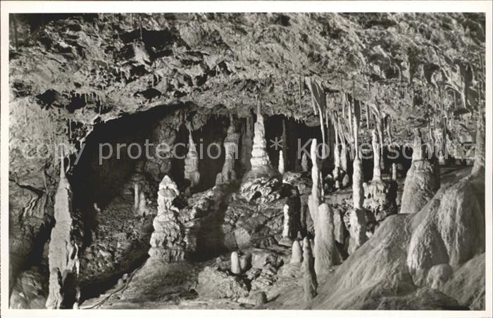 Hoehlen Caves Grottes Bärenhöhle-Karlshöhle Erpfingen