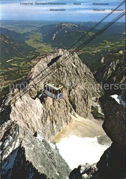 Seilbahn Zugspitze Waxenstein Hoellental