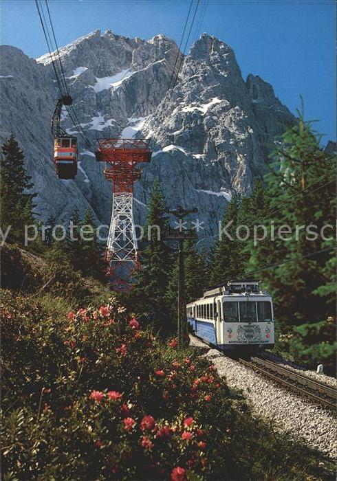 Zugspitzbahn Zahnradbahn Seilbahn Zugspitze