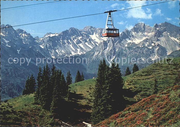 Seilbahn Fellhorn Oberstdorf-Birgsautal
