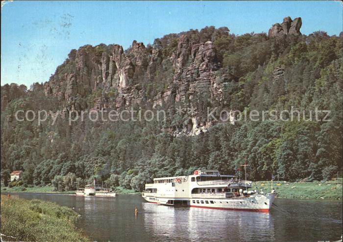 Motorschiffe Bastei Saechsische Schweiz