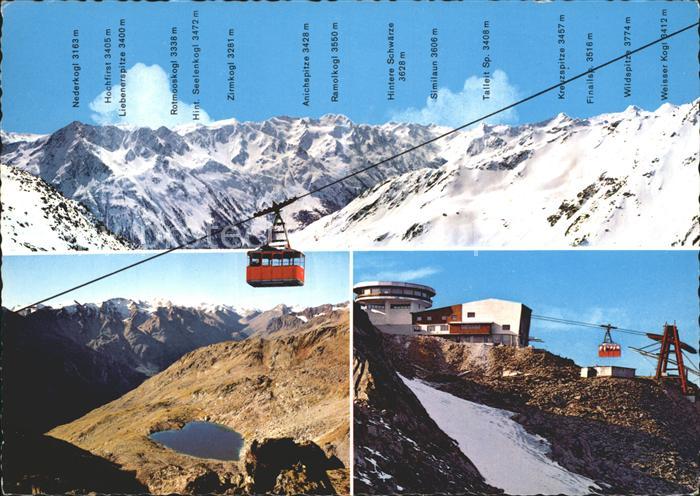Seilbahn Gaislachkogl Bergstation Gaislachersee