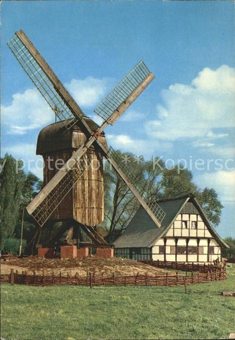 Windmuehle Muenster Westfalen Bockwindmuehle Muehlenhaus