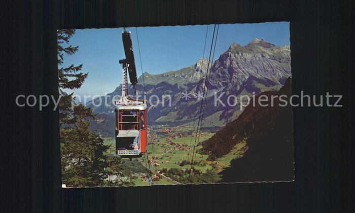 Seilbahn Kandersteg-Stock-Gemmi Birre Zahlershorn