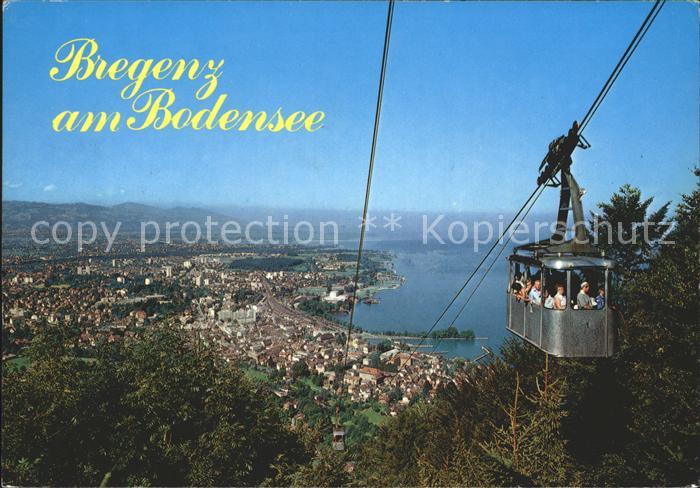 Seilbahn Pfaenderbahn Bregenz am Bodensee